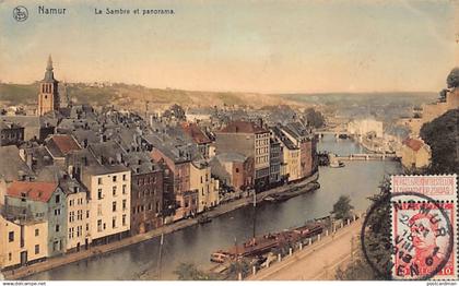 NAMUR - La Sambre et Panorama - Ed. Nels Série Namur N. 23