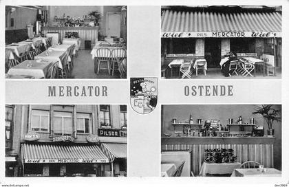 Belgique - OSTENDE (Oostende) - Hôtel-Café-Restaurant Mercator - Hallaert Roger Lendelede