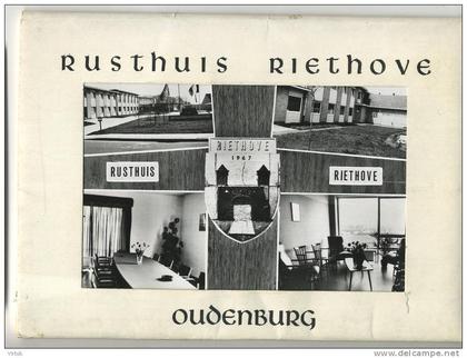 Oudenburg :  Rusthuis Riethoeve  (  Carnet met 9 kaarten groot formaat )