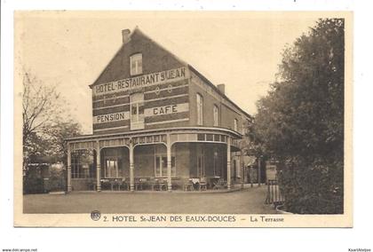 Oud-Heverlee - Hotel St-Jean des Eaux-Douces - La Terasse.