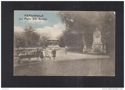 Carte Postale Peruwelz Le Parc 1915