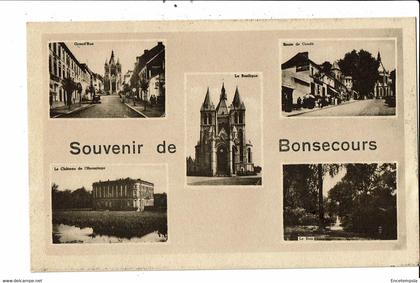 CPA-Carte Postale Belgique- Bonsecours-Souvenir de Bonsecours multi vues   - VM27028mo