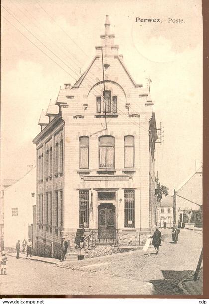 cpa perwez   poste  1920