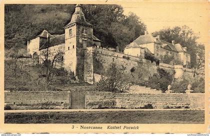 BELGIQUE - Riemst - Neercanne - Kasteel Poswick - Foto Centraal - Lanaken - Carte postale ancienne