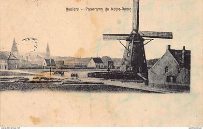 België - ROESELARE (W. Vl.) Panorama - Molen