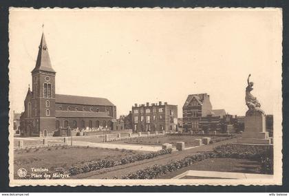 1,1 +++ CPA - TAMINES - Sambreville - Place des Martyrs - Nels  //