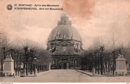 Scherpenheuvel - Kerk met Monumenten