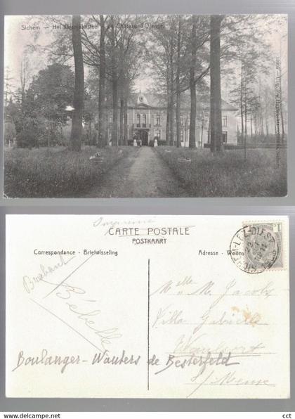 Zichem  Scherpenheuvel-Zichem   Het Oranjekasteel  Le Château d'Orange