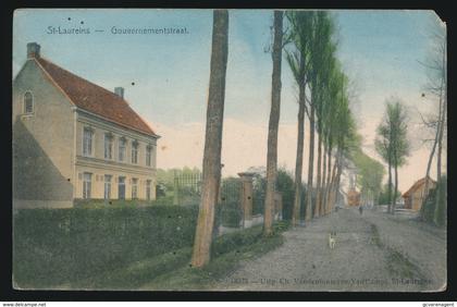 SINT LAUREINS  GOUVERNEMENTSTRAAT   ZIE R.B. HOEK  2 SCANS