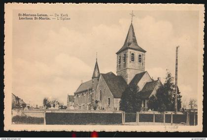 SINT MARTENS LATEM  DE KERK