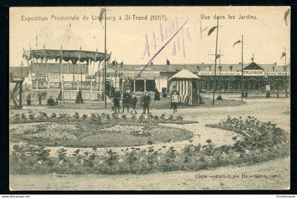 CPA - Carte Postale - Belgique - Exposition Provinciale du Limbourg à St Trond - Vue dans les Jardins (CP21609)