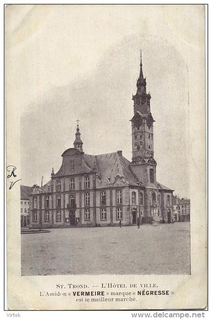 Sint-Truiden :  L'Hotel de ville  (  Amidon Vermeire  :  Hamme  ( 2 scans )