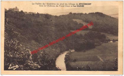 La Vallée de l'Amblève au pied du village de Stoumont - Stoumont