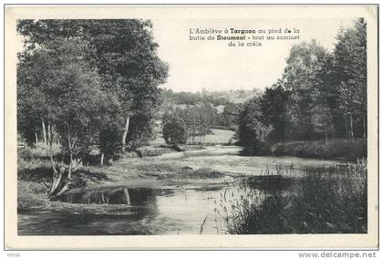 Stoumont-sur-amblève : l'amblève a Targnon ....   ( ecrit avec timbre )