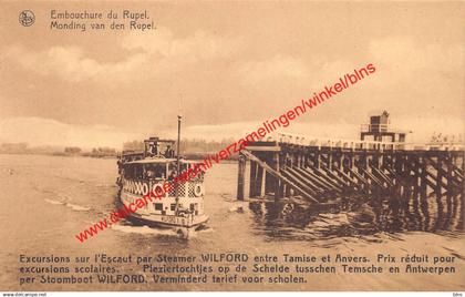 Stoomboot Wilford - Temse