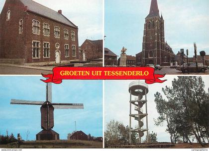 Tessenderlo multi views postcard