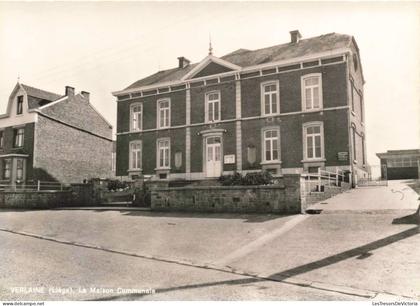 BELGIQUE - Verlaine - La maison communale - Carte postale ancienne