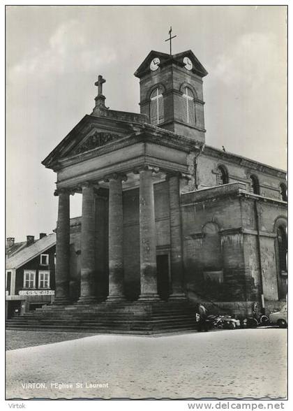 Virton :  L'église St. Laurent   (  grand format )