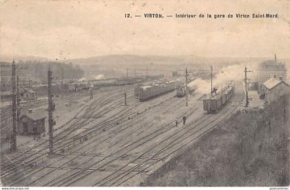 VIRTON (Prov. Lux.) Intérieur de la gare de Virton Saint-Mard