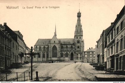 Walcourt, La Grand Place et la Collegiale