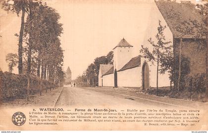 Belgique BRABANT WALLON WATERLOO FERME DE MONT SAINT JEAN