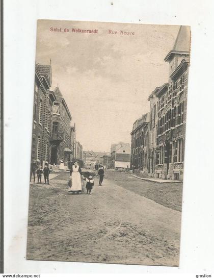 SALUT DE WELKENRAEDT RUE NEUVE (PETITE ANIMATION)  1910