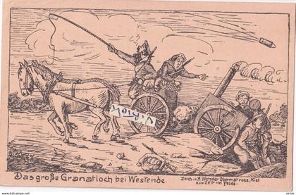 WESTENDE :     Feldpostkart  1915