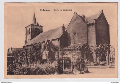 ZEDELGEM  KERK EN OMGEVING