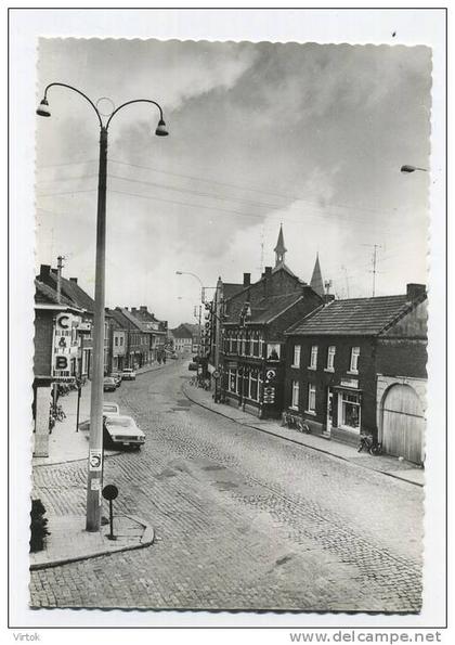 Zonhoven  :  dorpsstraat      ( groot formaat  )