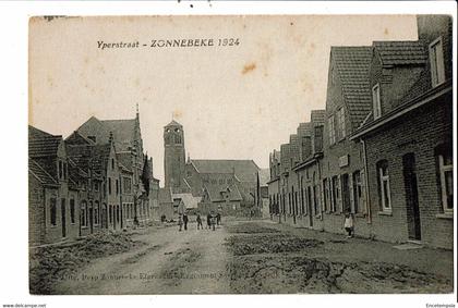 CPA Carte Postale Belgique-Zonnebeke- Yperstraat 1922-VM29819