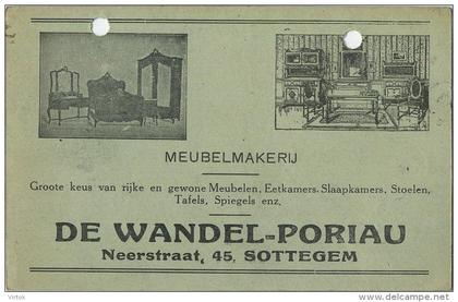 Zottegem : meubelmakerij  De Wandel - Poriau