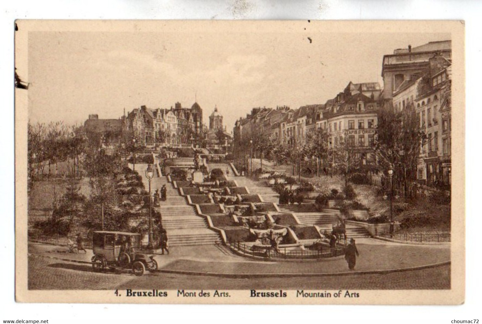 (Belgique) 166 Bruxelles Monuments, édifices, Penoit 4, Mont des Arts