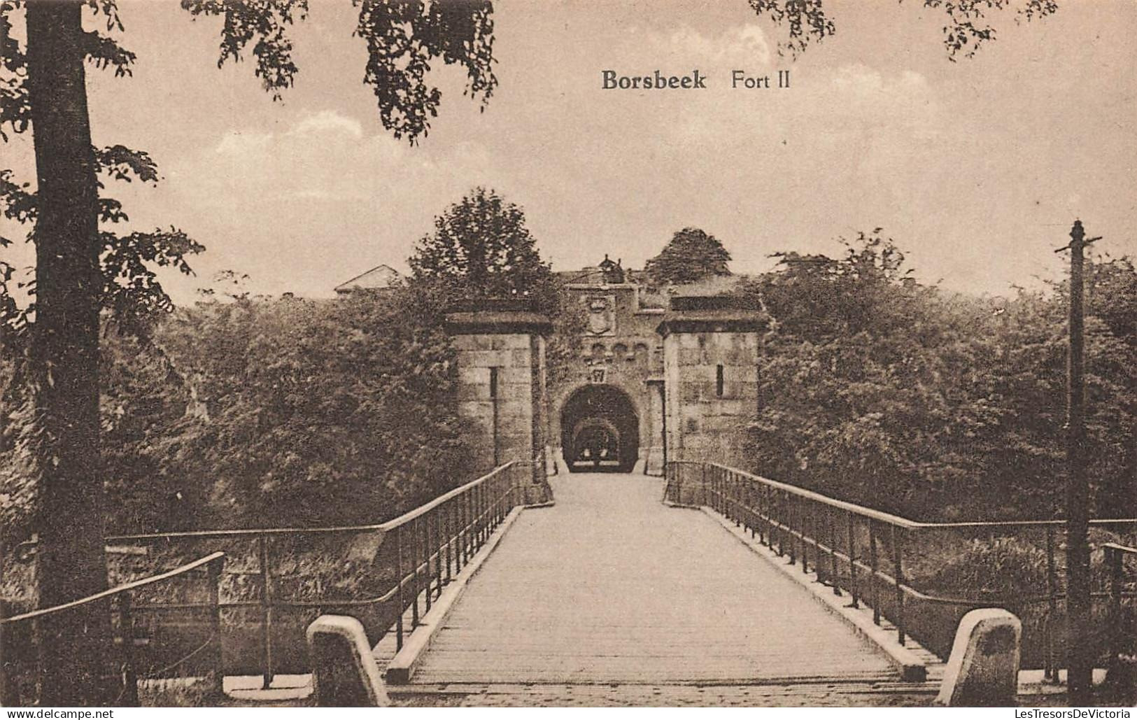 BELGIQUE - Borsbeek - Fort II - Pont - Porte - Architecture - Uitgever A Bogaerts - Carte Postale Ancienne