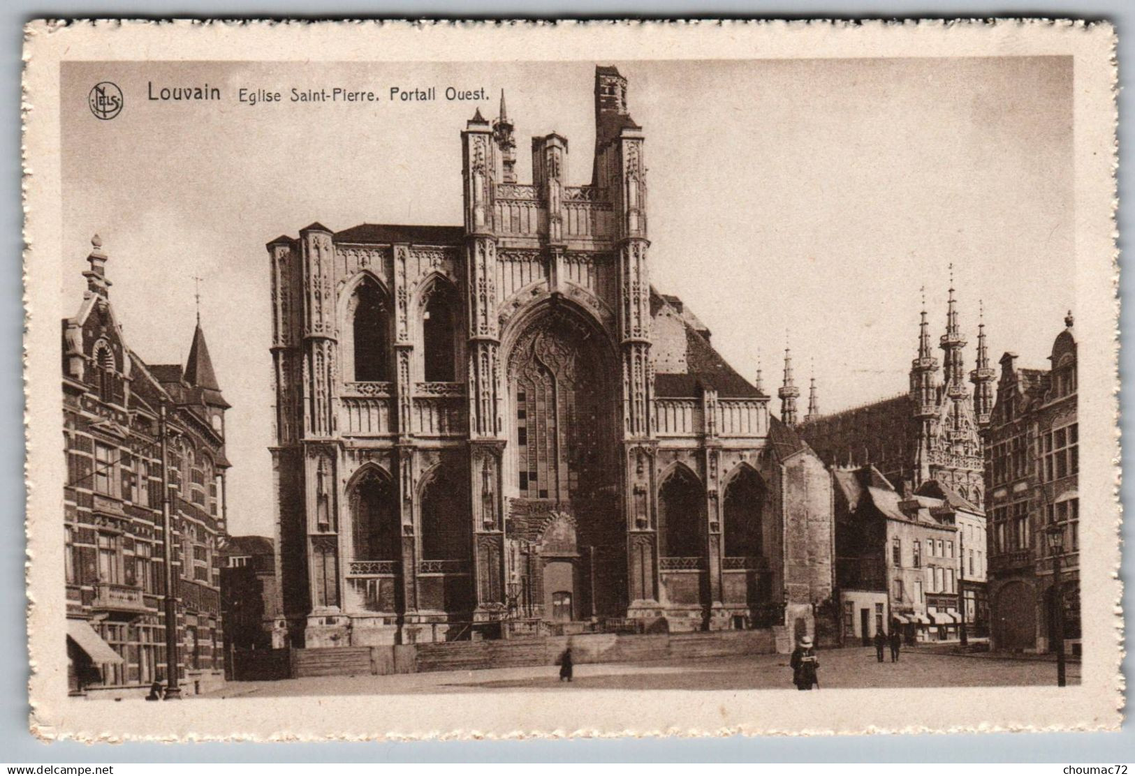 (Belgique) Brabant Flamand 012, Leuven Louvain, Nels, Eglise Saint-Pierre, Portail Ouest