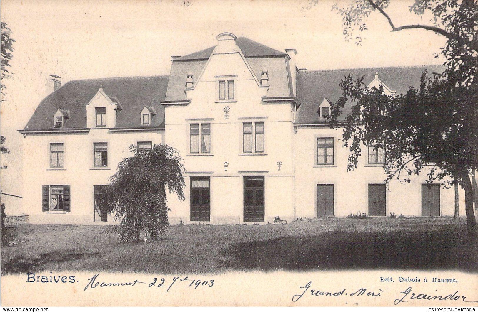 BELGIQUE - BRAIVES - Carte postale Ancienne