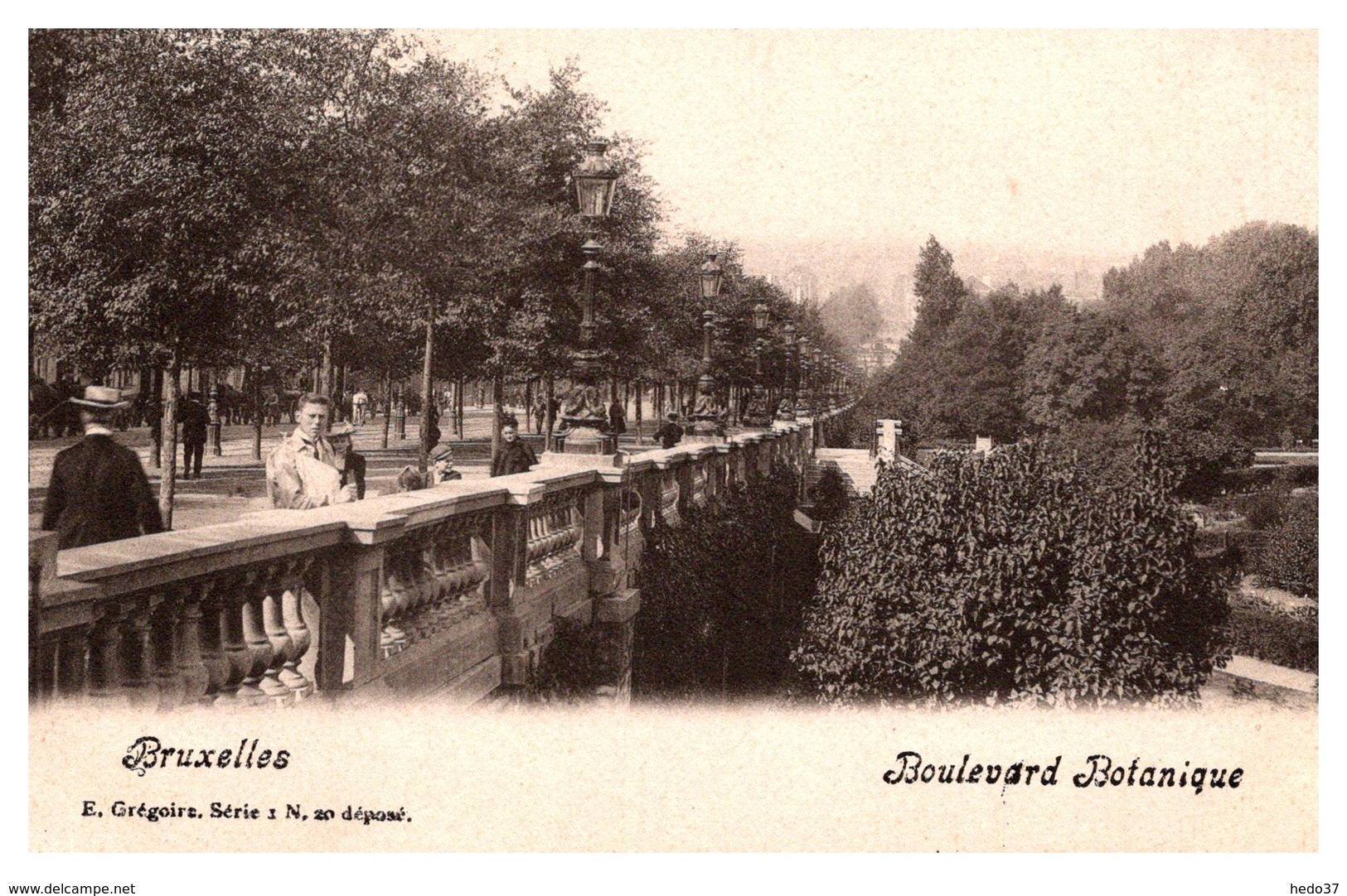 Belgique - Bruxelles - Boulevard Botanique