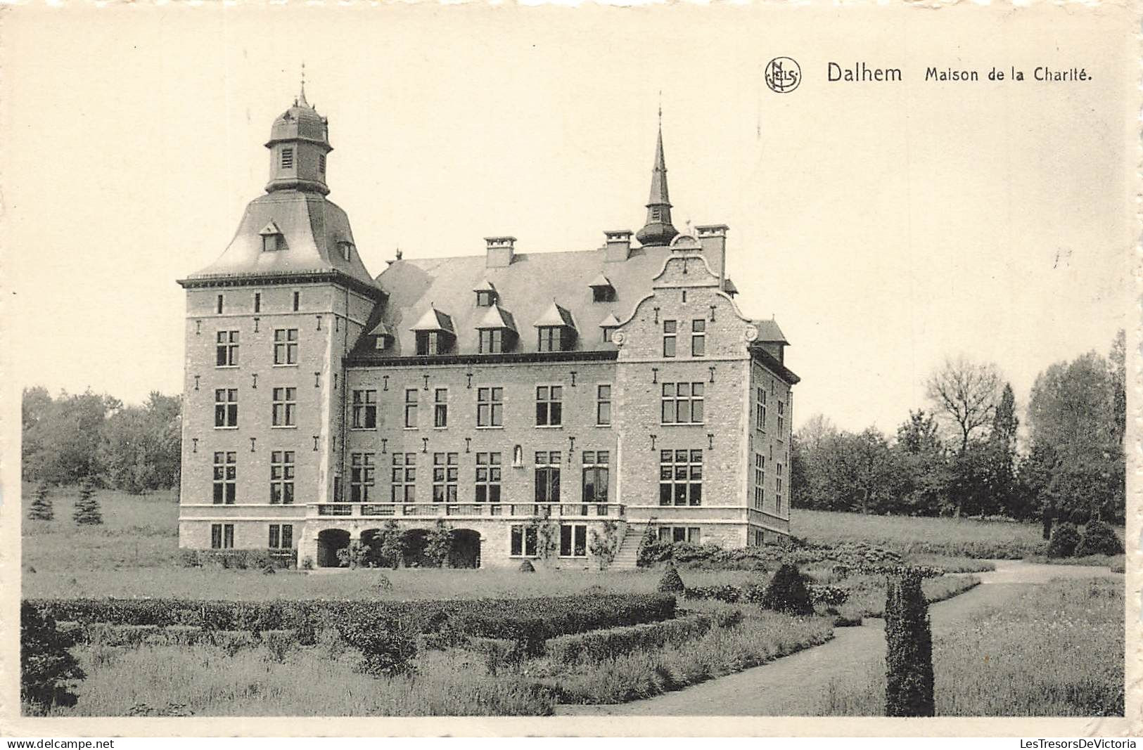 BELGIQUE - Dalhem - Maison de la charité - Carte postale ancienne