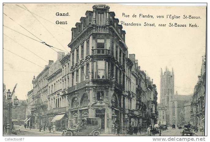 BELGIQUE - FLANDRE ORIENTALE - GENT - GAND - RUE de FLANDRE