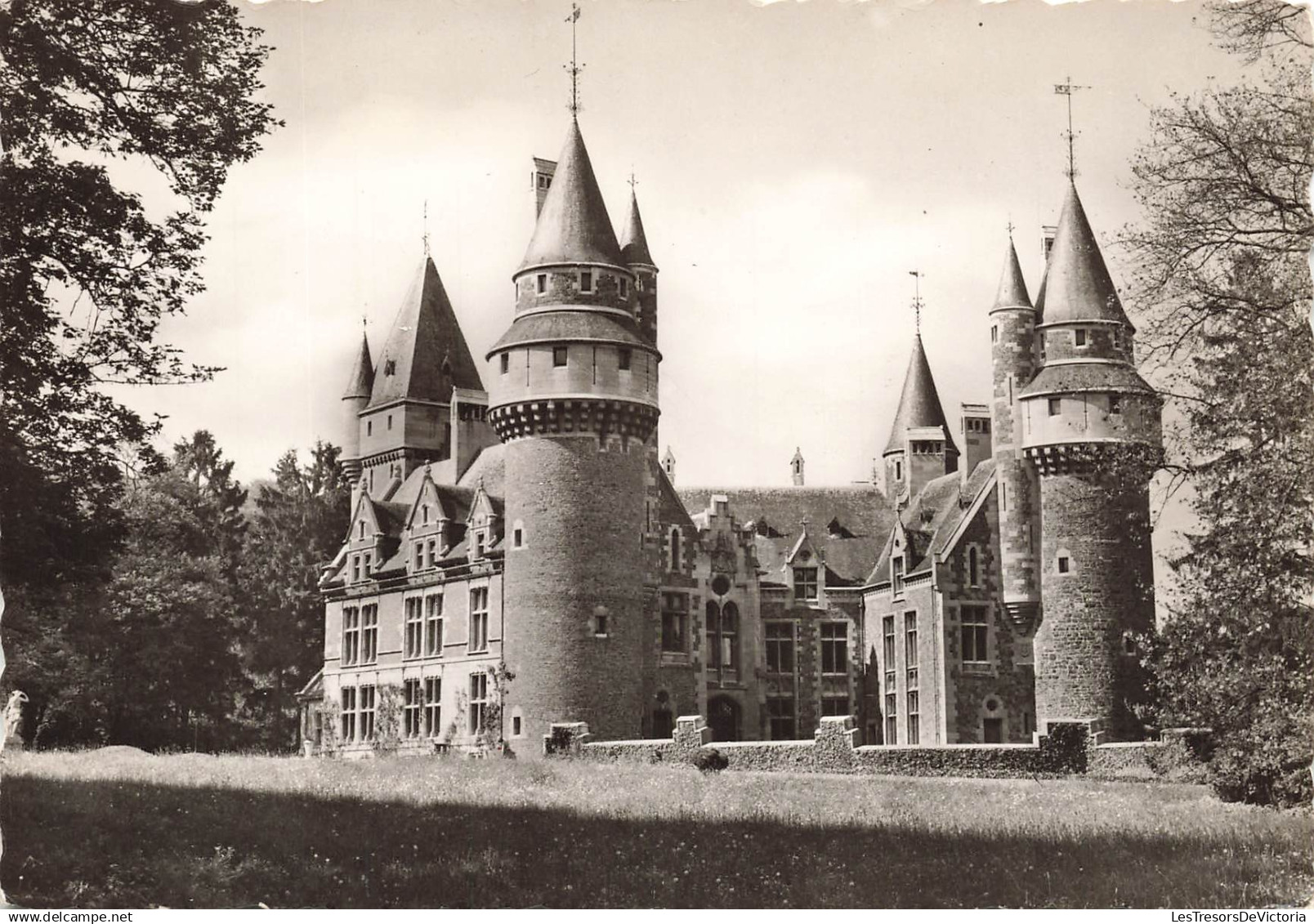 BELGIQUE - Gesves - Faulx Les Tombes - Le Château - A. Smetz St-Servais - Vue générale - Carte postale ancienne