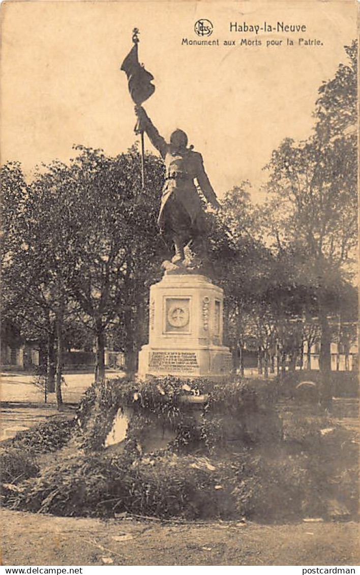 Belgique - HABAY LA NEUVE (Lux.) Monument aux morts pour la Patrie