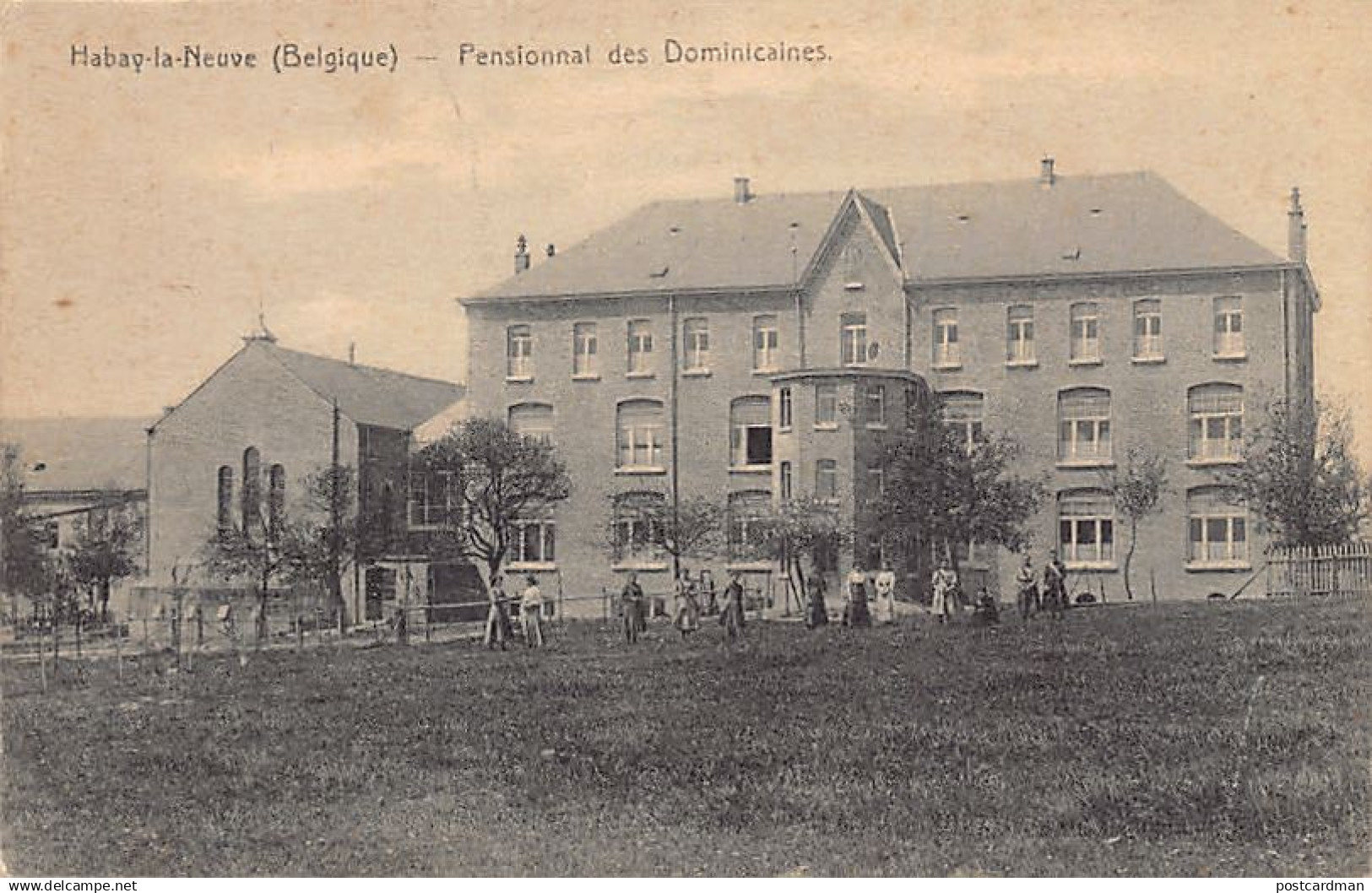 Belgique - HABAY LA NEUVE (Prov. Lux.) Pensionnat des Dominicaines