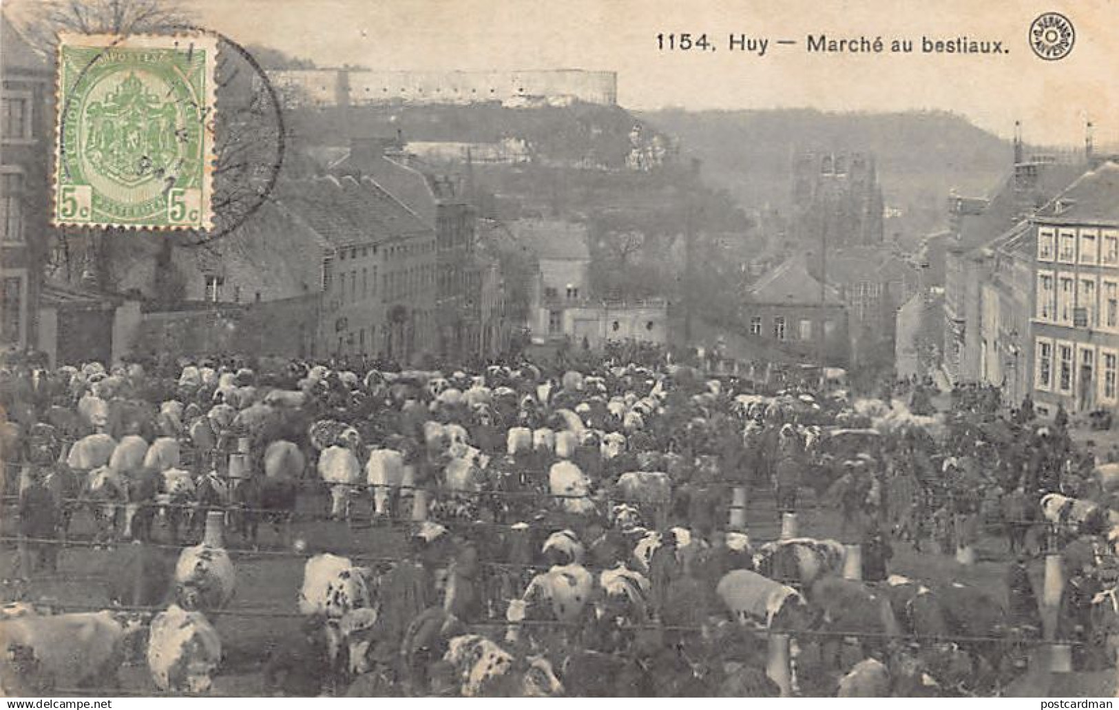 Belgique - HUY (Liège) Marché aux Bestiaux