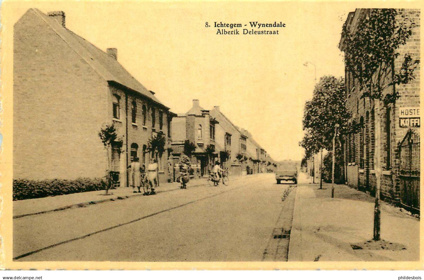 BELGIQUE  ICHTEGEM   Alberik deleustraat