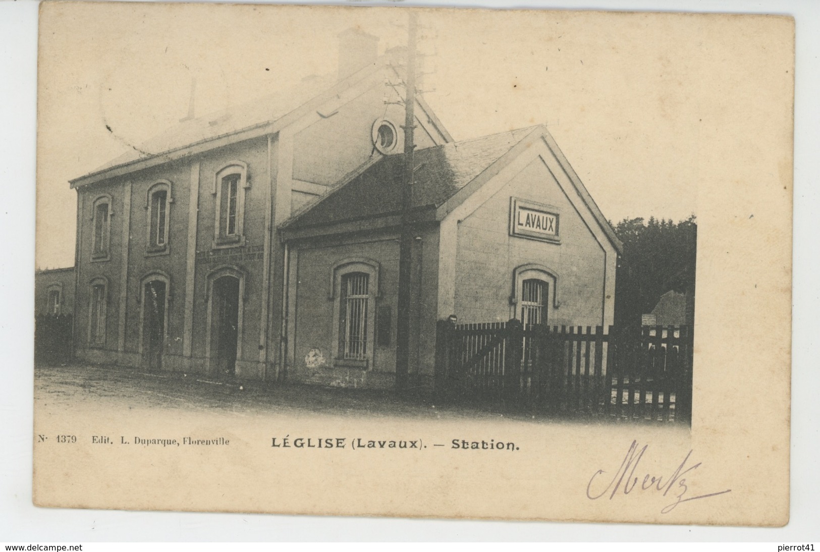 BELGIQUE - LÉGLISE (LAVAUX ) - Station (gare )