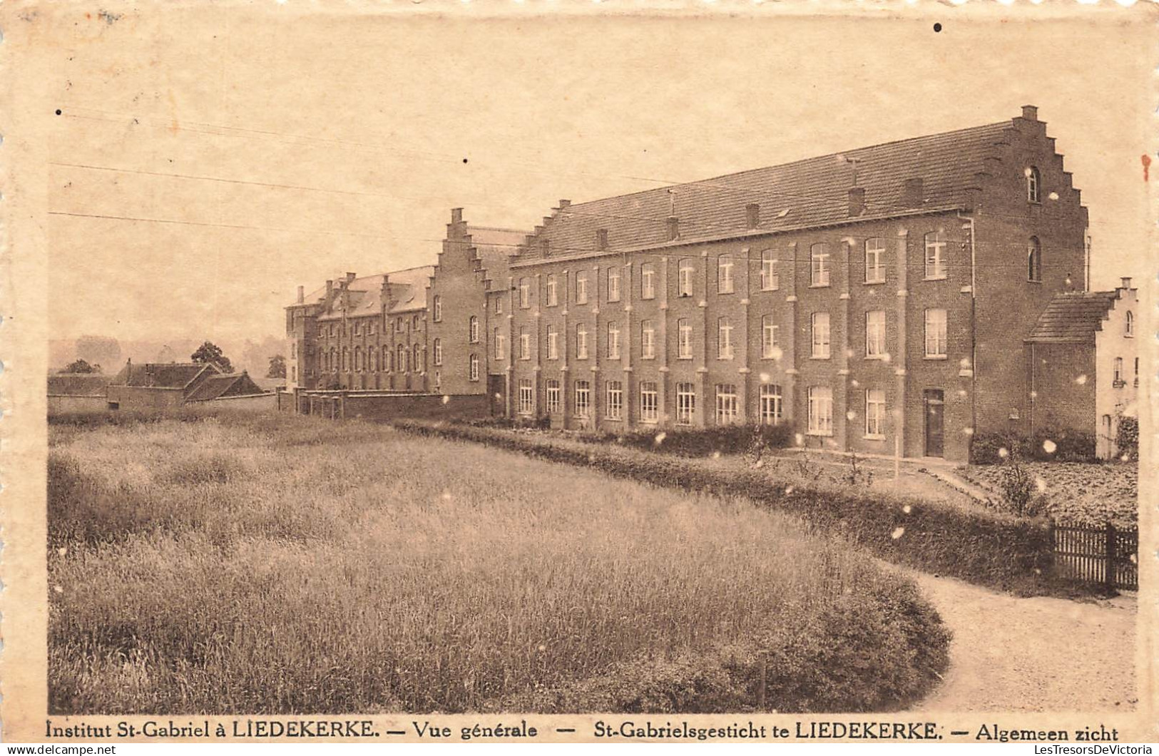 BELGIQUE - Liedekerke - St Gabrielgesticht - Algeem zicht - Institut St Gabriel - Vue générale - Carte Postale Ancienne