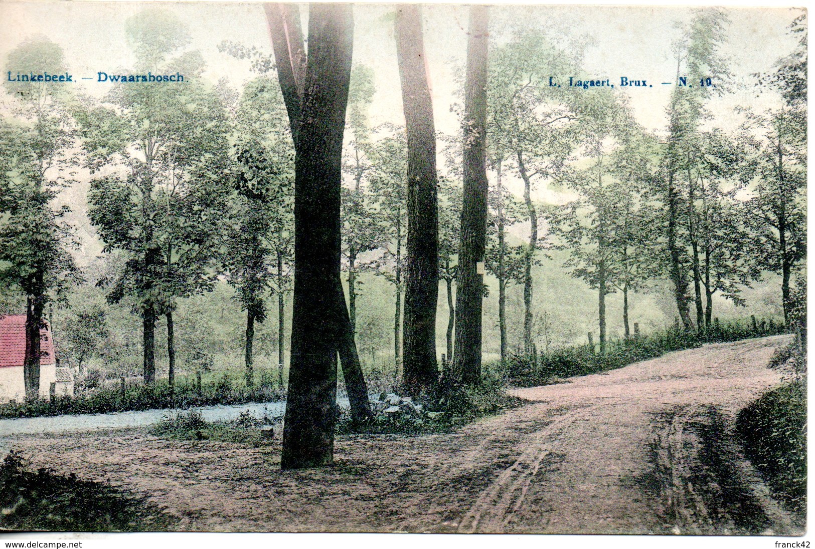 belgique. linkebeek. dwaarsbosch