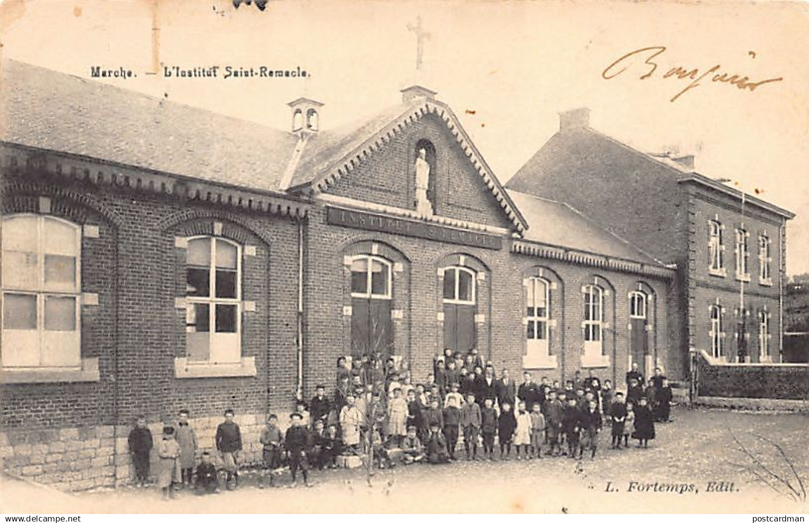 Belgique - MARCHE-EN-FAMENNE (Lux.) L'Institut Saint-Remacle