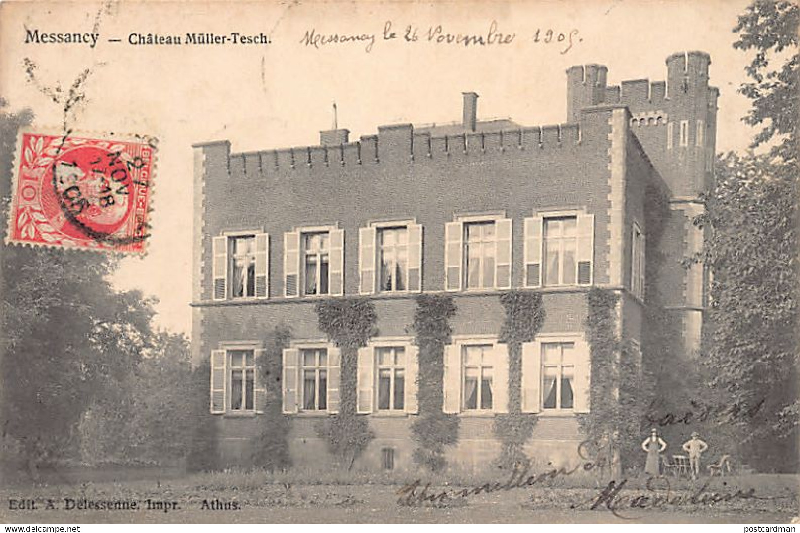 Belgique - MESSANCY (Lux.) Château Müller-Tesch