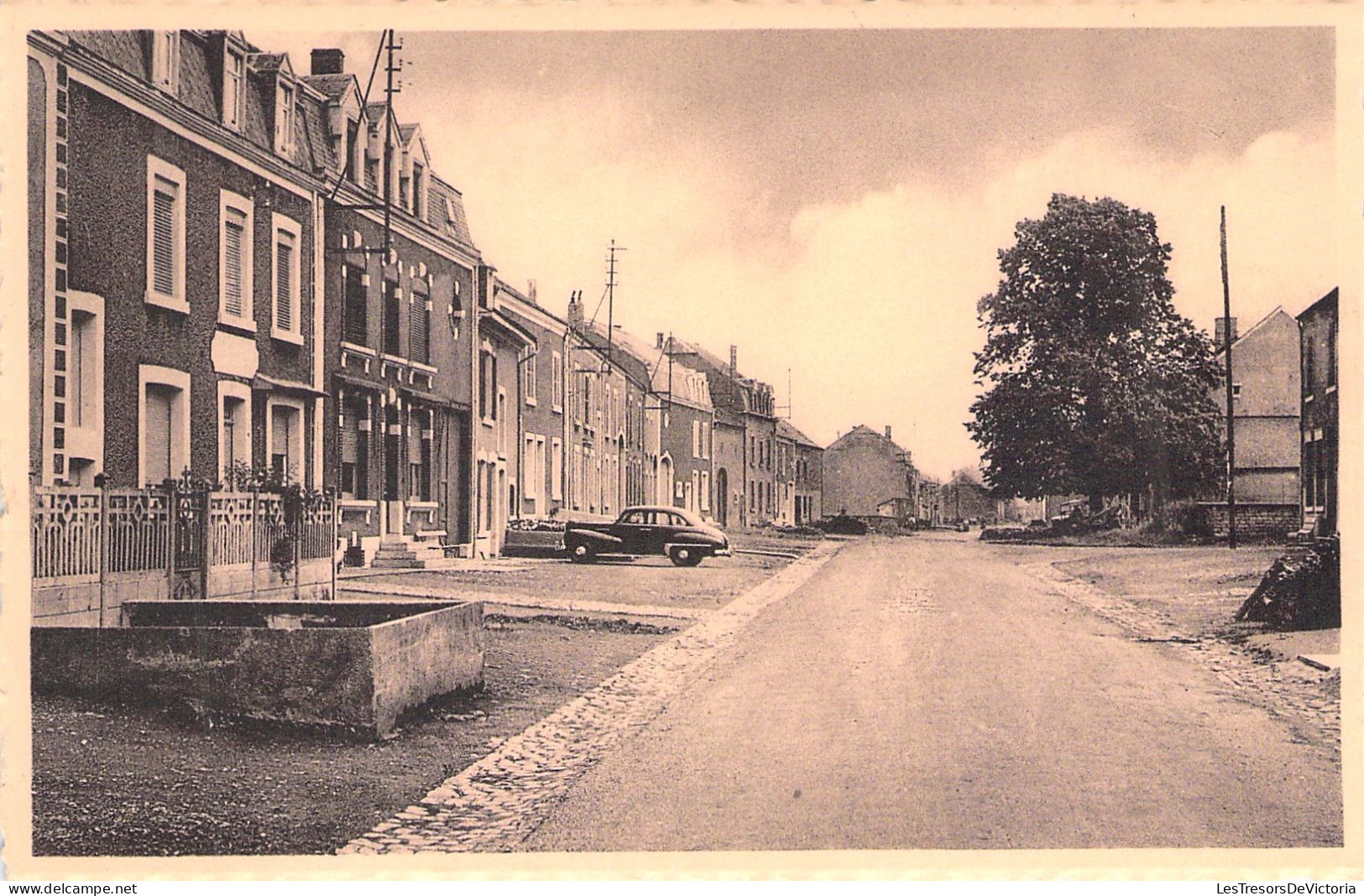 BELGIQUE - musson - vieille rue - carte postale ancienne