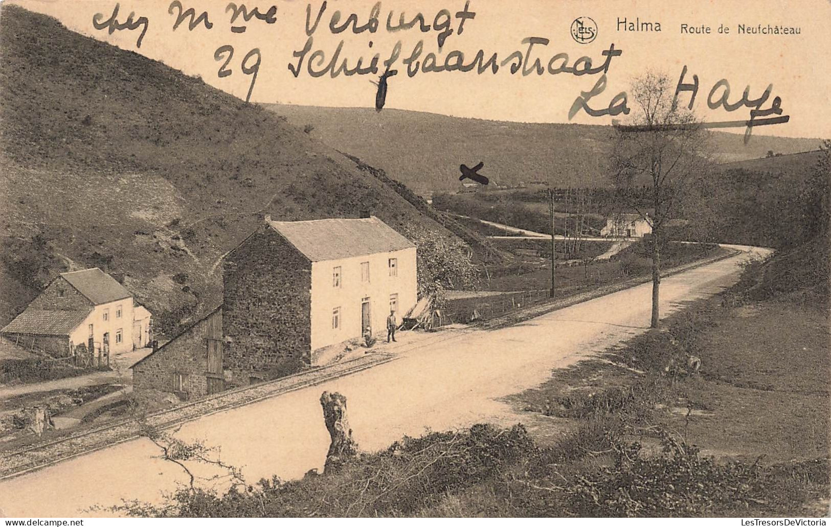 BELGIQUE - Neufchâteau - Halma - Route de Neufchâteau - Carte postale ancienne